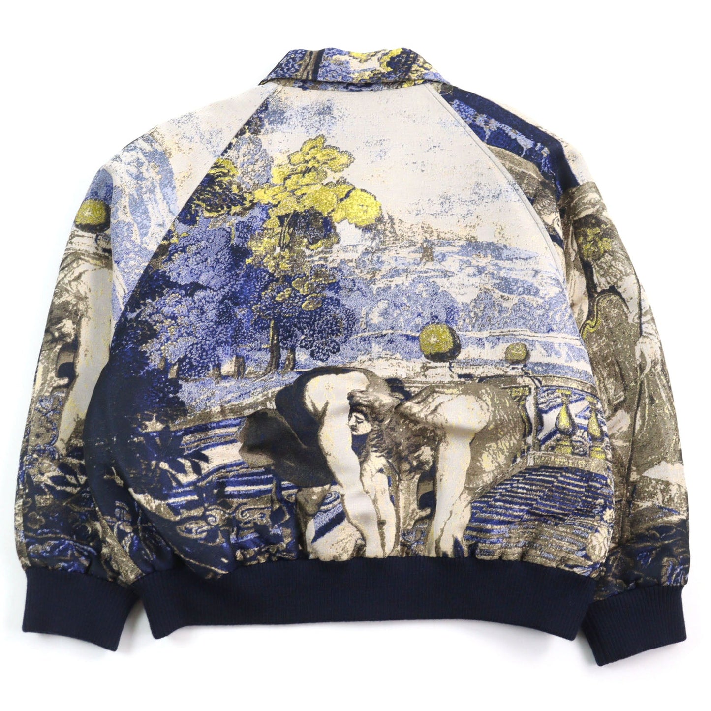 LOUIS VUITTON Blouson HIB11W Outer material: 52% polyester, Outer material: 48% cotton, Lining: 100% cupra Multicolor All-over Pattern mens 52
