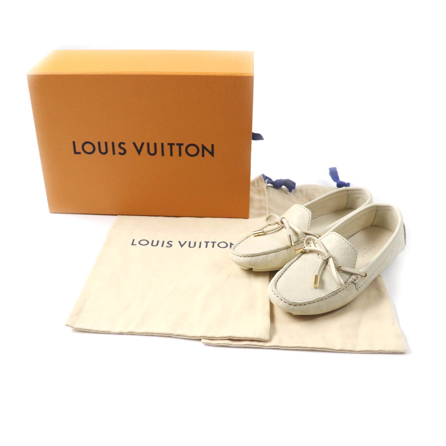 LOUIS VUITTON loafers 1ACHAU Main: Leather light beige Gloria Lyne Women 35