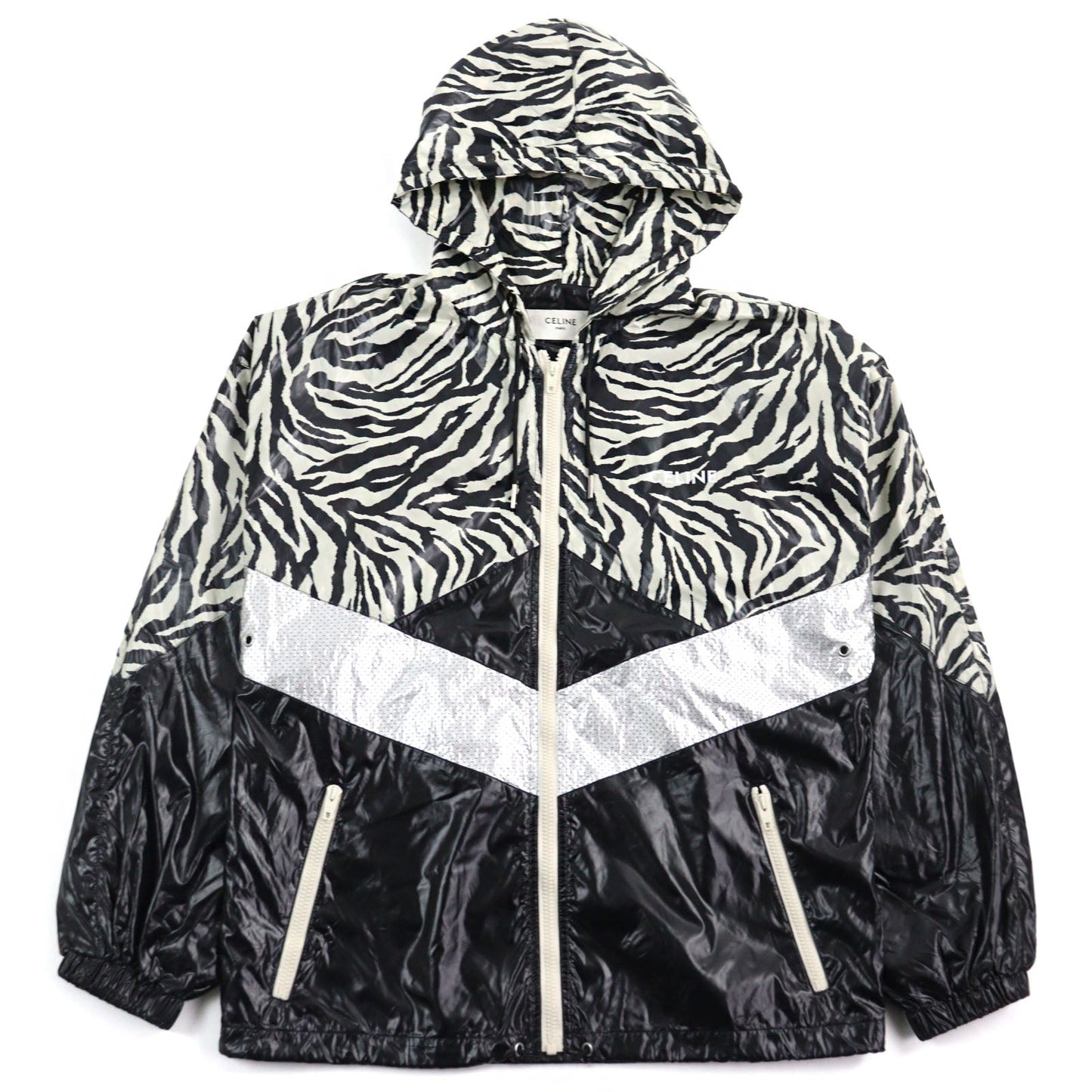 CELINE Jacket 2W537260Q Main: 100% nylon multicolor mens 46