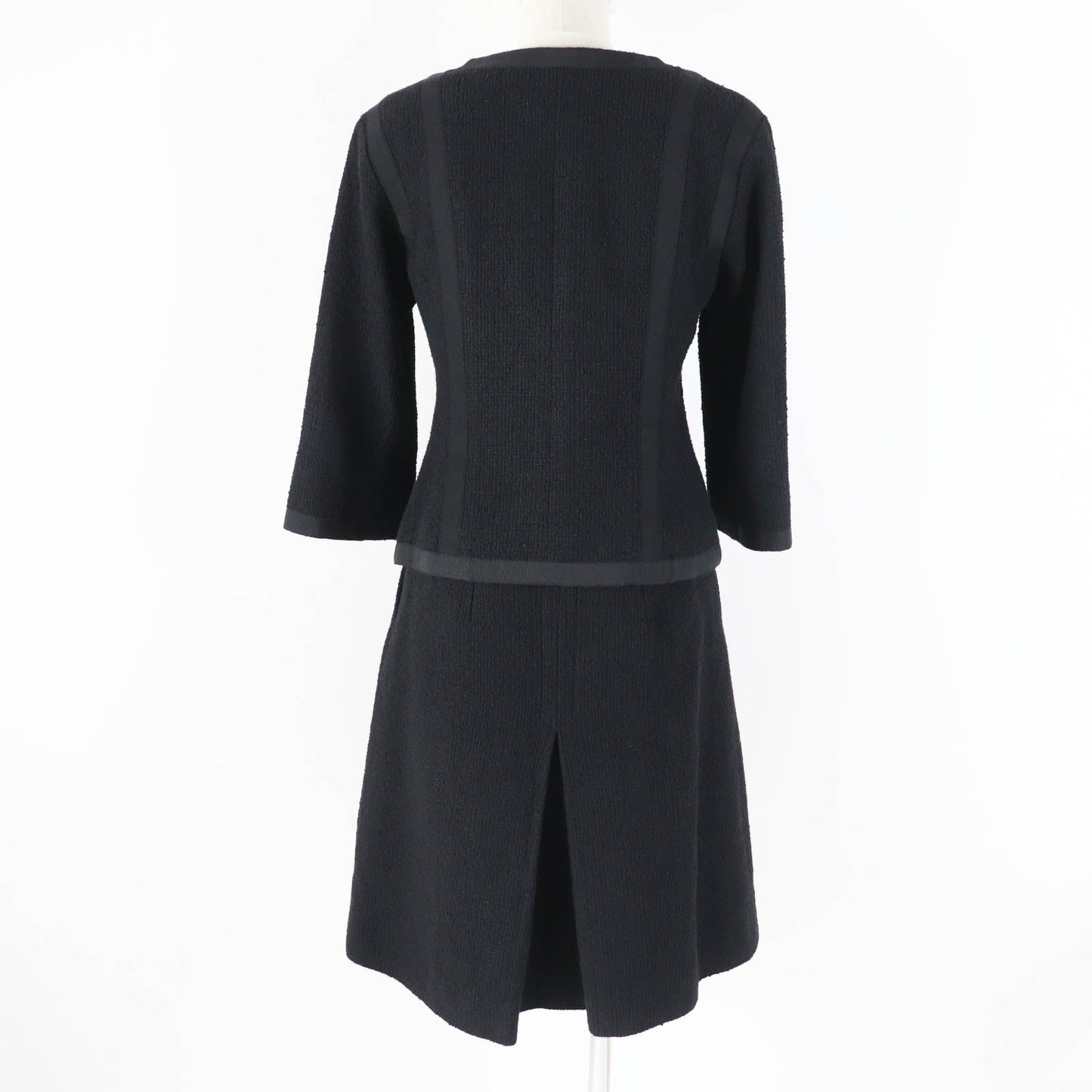 CHANEL setup P45580/P45436 Outer: 100% cotton, Lining: 100% silk black Women 36