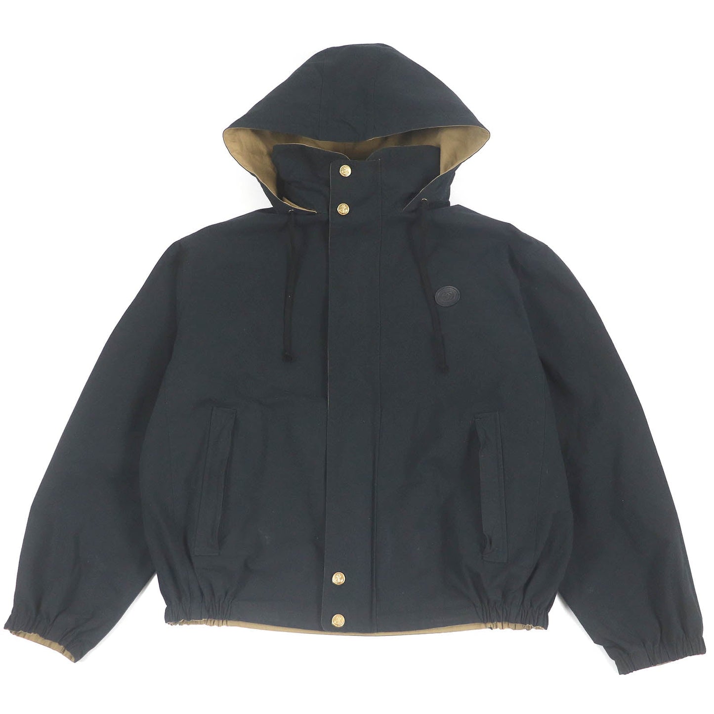 GUCCI Military jacket 609509 Main: 50% cotton, Main: 50% nylon, Part: Cowhide Beige black mens 50