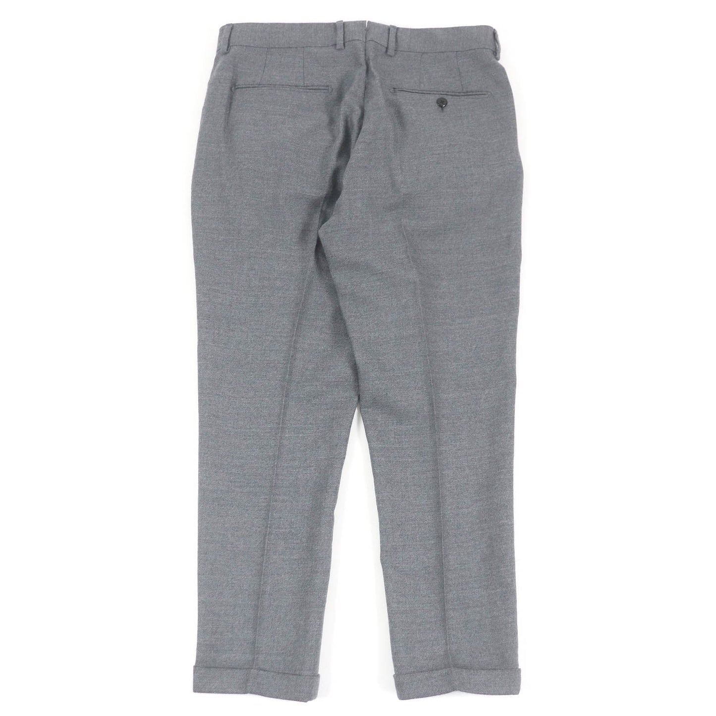 LOUIS VUITTON slacks Outer: 52% wool, Outer: 48% cashmere, Lining: 28% acetate, Lining: 24% rayon, Lining: 20% cotton gray mens 42