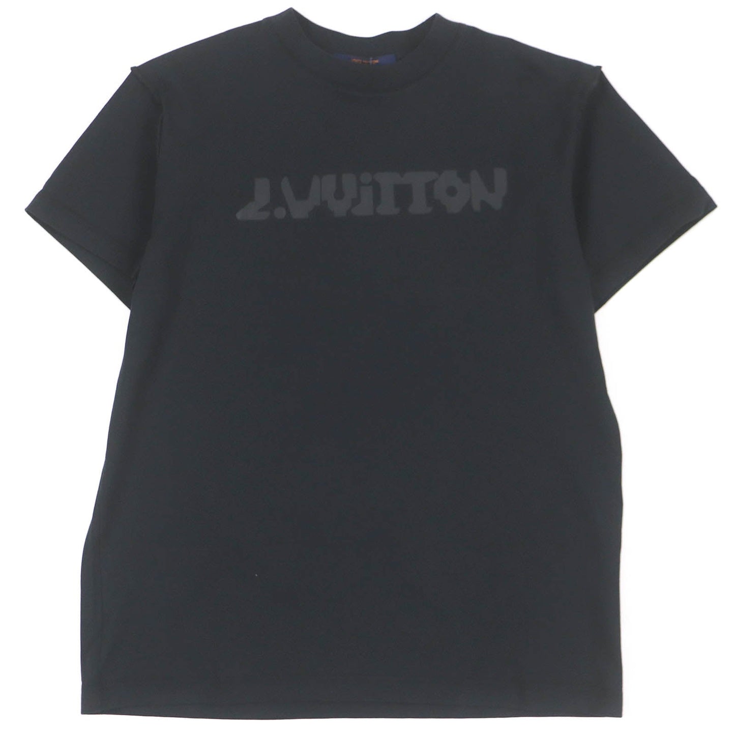 LOUIS VUITTON Short sleeve T-shirt Main: 100% cotton black mens S