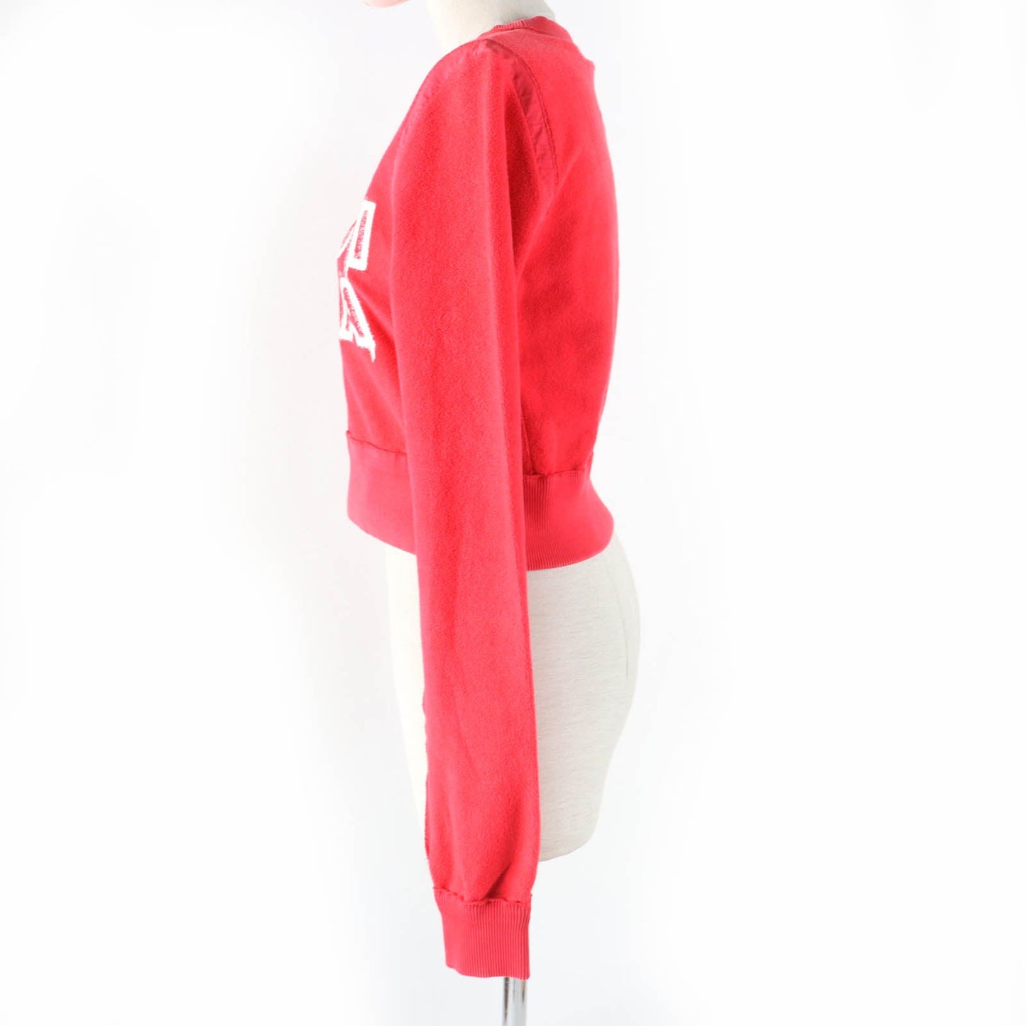FENDI sweat FS7948 Main: 100% cotton, Part: 97% cotton, Part: 3% polyurethane, Lining: 100% cotton, Part: 100% polyester Red type Women XXS