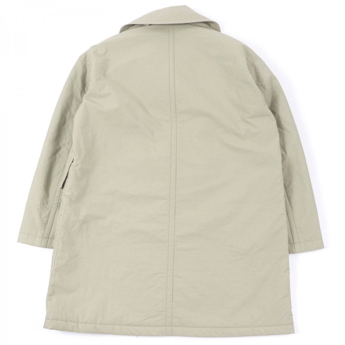 HERMES coat Outer: 57% nylon, Outer: 43% cotton, Lining: 80% nylon, Lining: 20% polyurethane, Filling: 95% polyester khaki mens 44