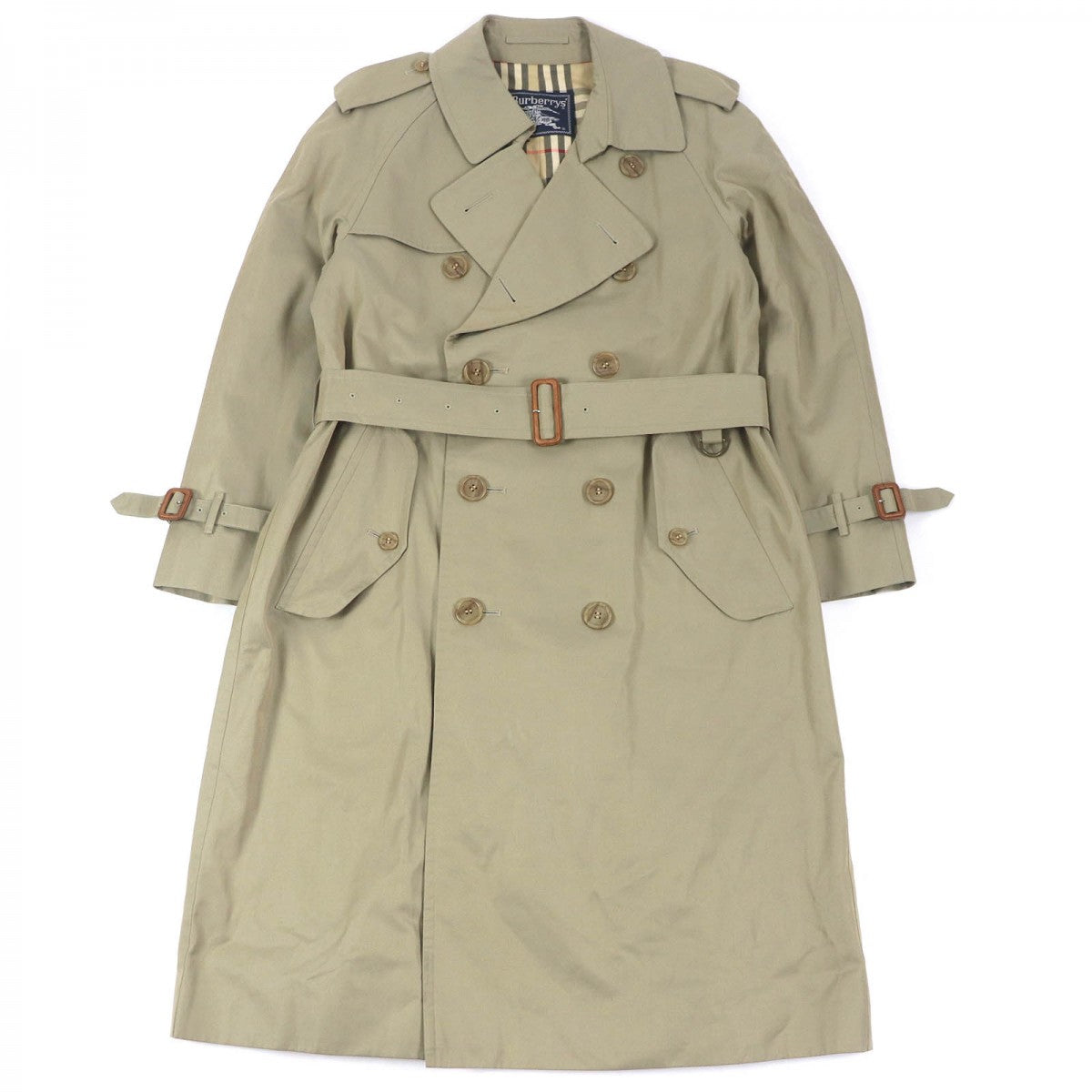 BURBERRY trench coat Main: 100% cotton, sleeve lining: 100% polyester khaki mens