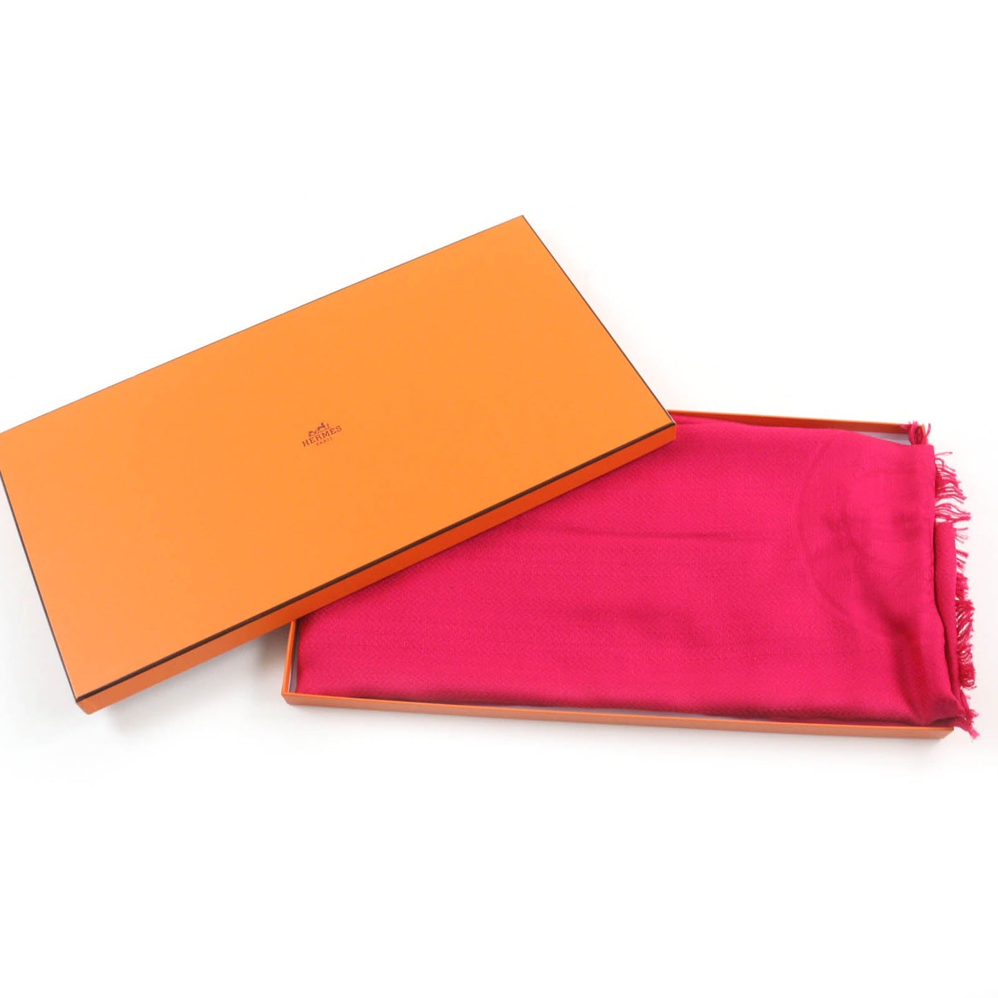 HERMES Stall Main: 65% cashmere, Main: 35% silk pink Women