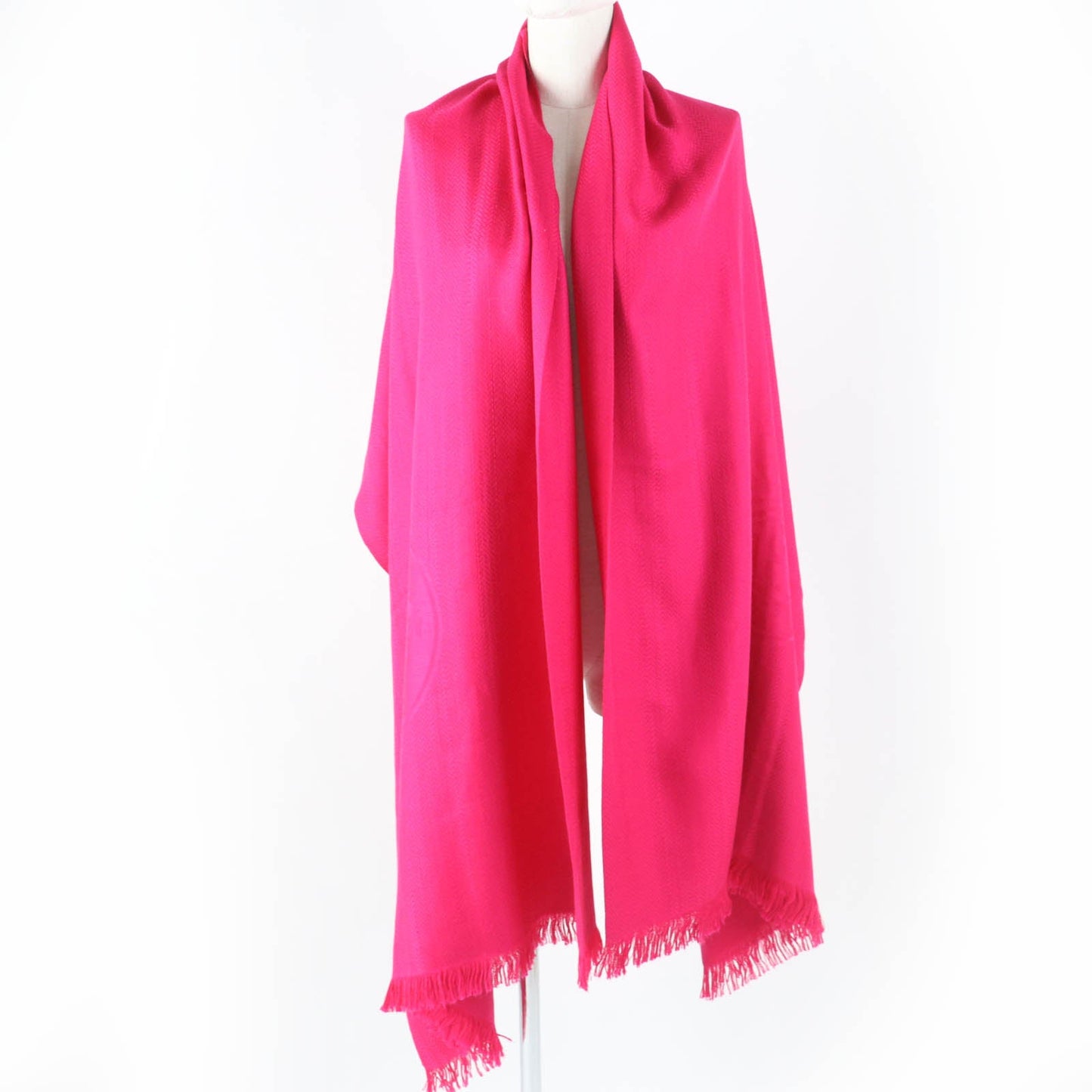 HERMES Stall Main: 65% cashmere, Main: 35% silk pink Women