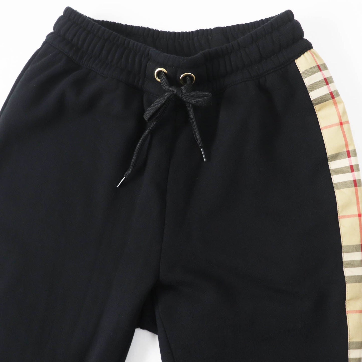 BURBERRY Pants 802451 Main: 100% cotton, some parts: 95% cotton, some parts: 5% elastane Black Beige type Women XXS