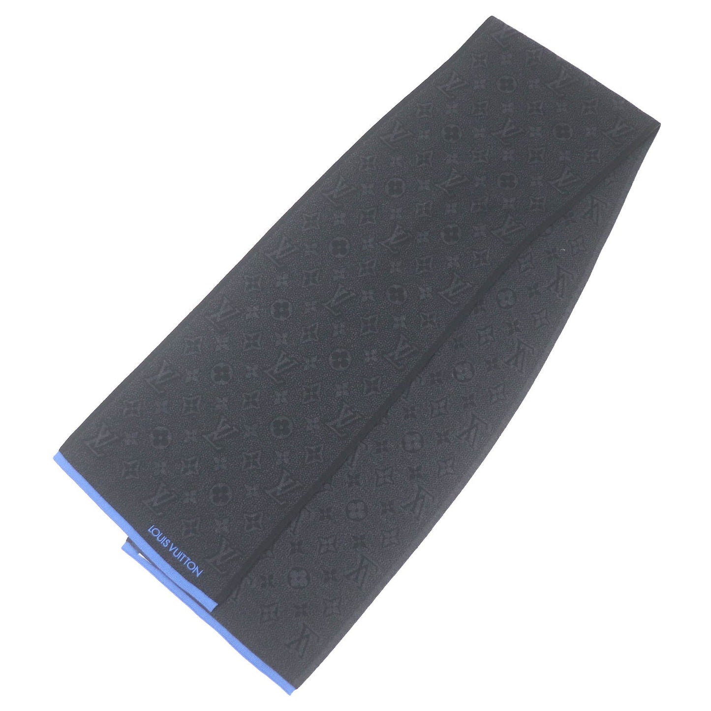 LOUIS VUITTON Scarf M76240 Main: 100% wool black mens