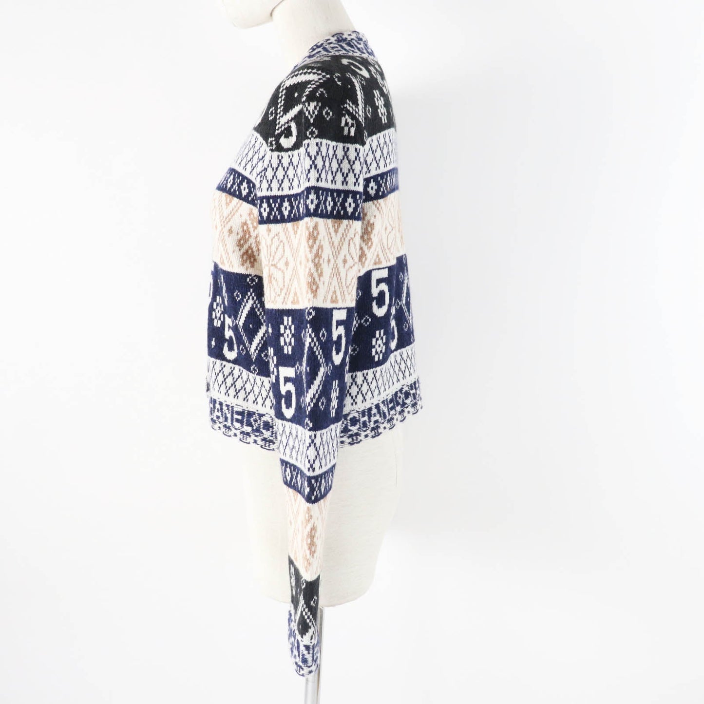 CHANEL cardigan 20B P65173 Main: 100% cashmere Multi Women 40