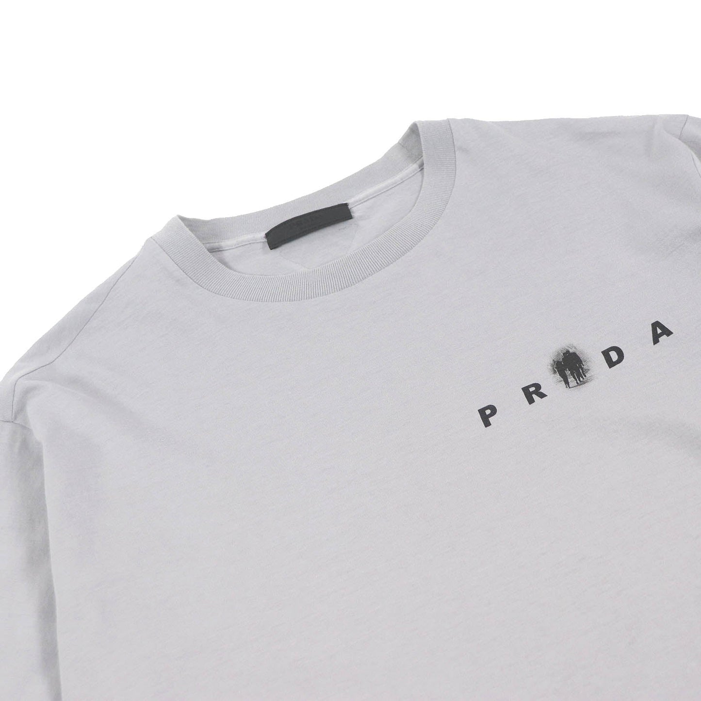 PRADA Short sleeve T-shirt UJN822 Main: 100% cotton gray mens M