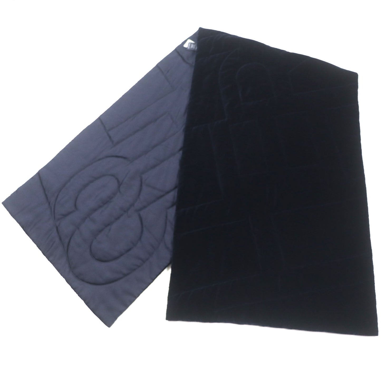 HERMES shawl Main: 100% silk, Filling: 60% silk, Filling: 40% polyester Navy mens