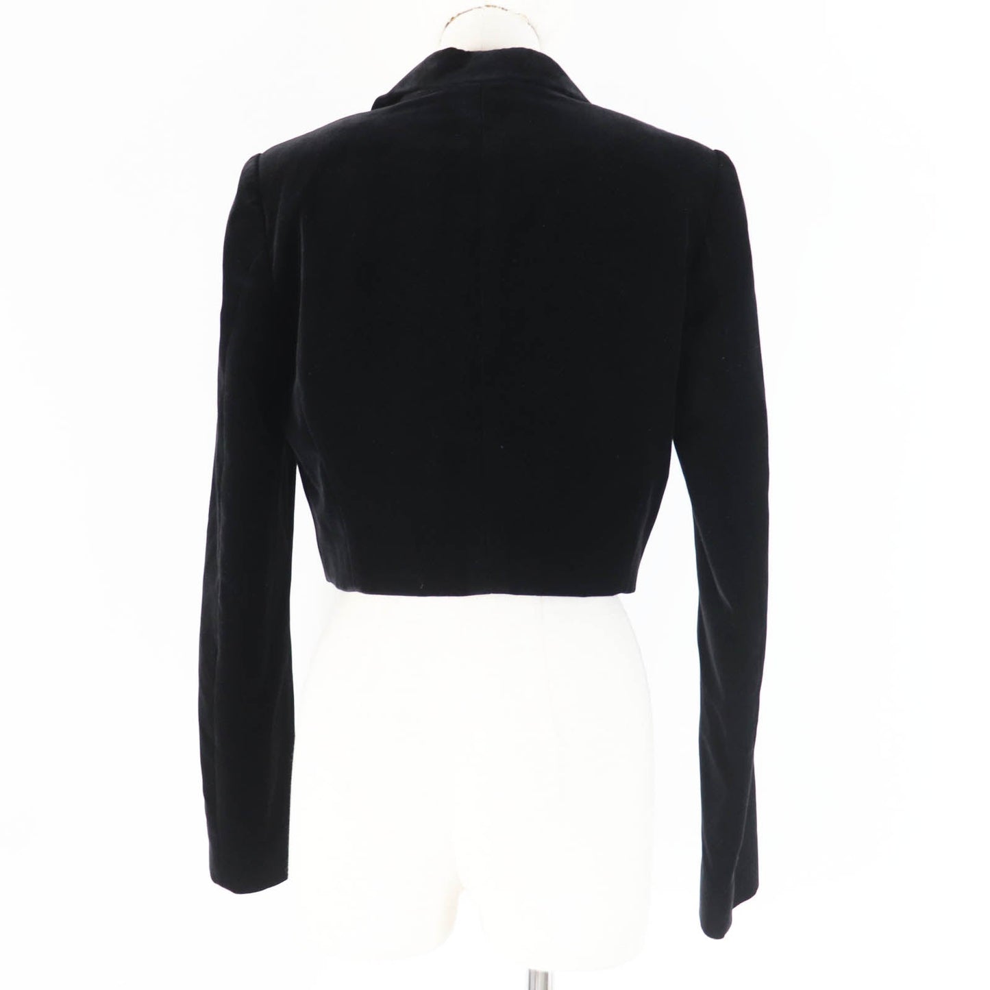 FENDI Jacket FJ7223 Main: 74% cotton, Main: 26% silk, Part: 78% silk, Part: 22% polyester, Lining: 100% rayon black Women 40