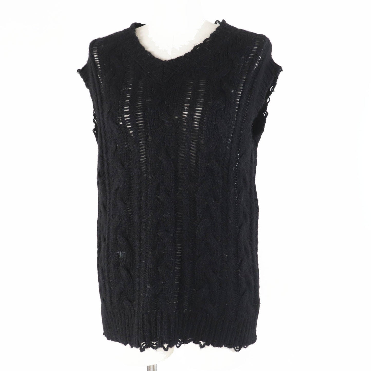 Christian Dior Vest 244T61AM144 Main: 40% alpaca, Main: 30% silk, Main: 30% cashmere black Women 38