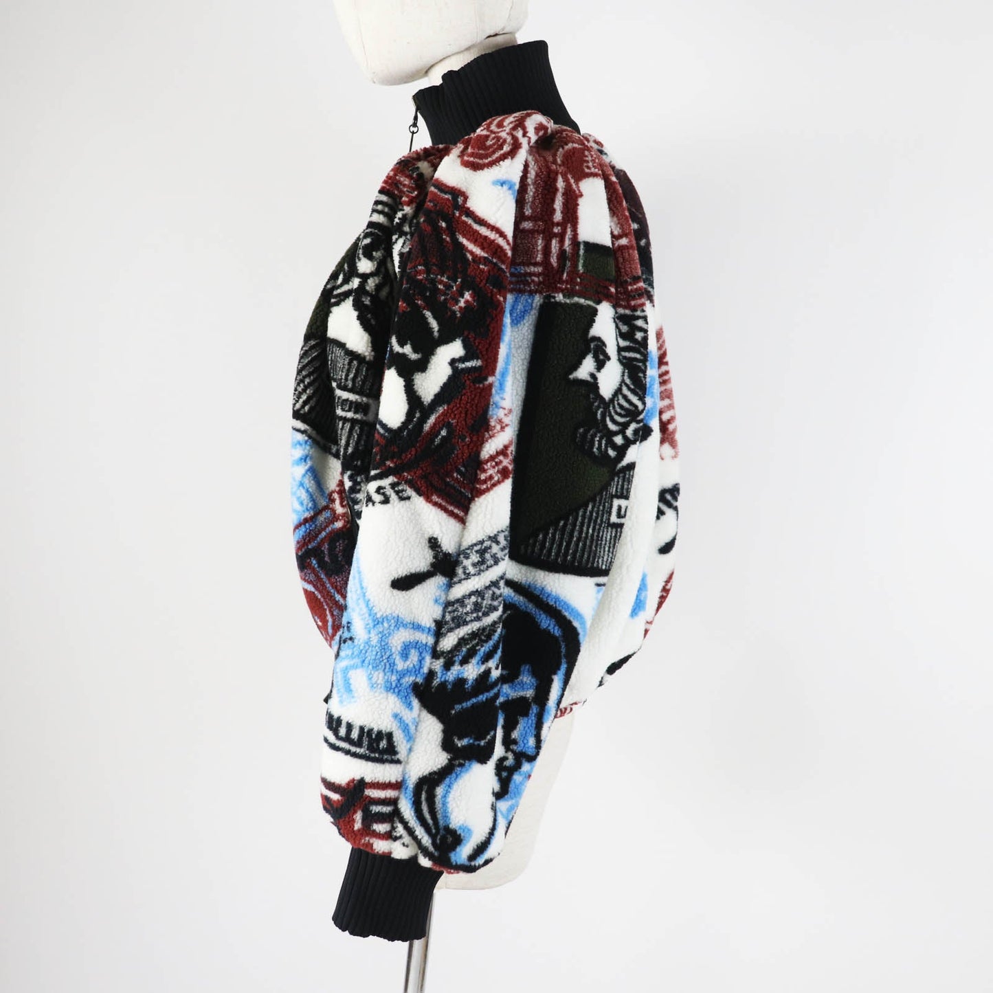 LOUIS VUITTON Jacket Outer: 99% polyester, Outer: 1% rayon, Lining: 96% polyester, Lining: 2% rayon, Lining: 2% cupra Multi Fornasetti Women 32