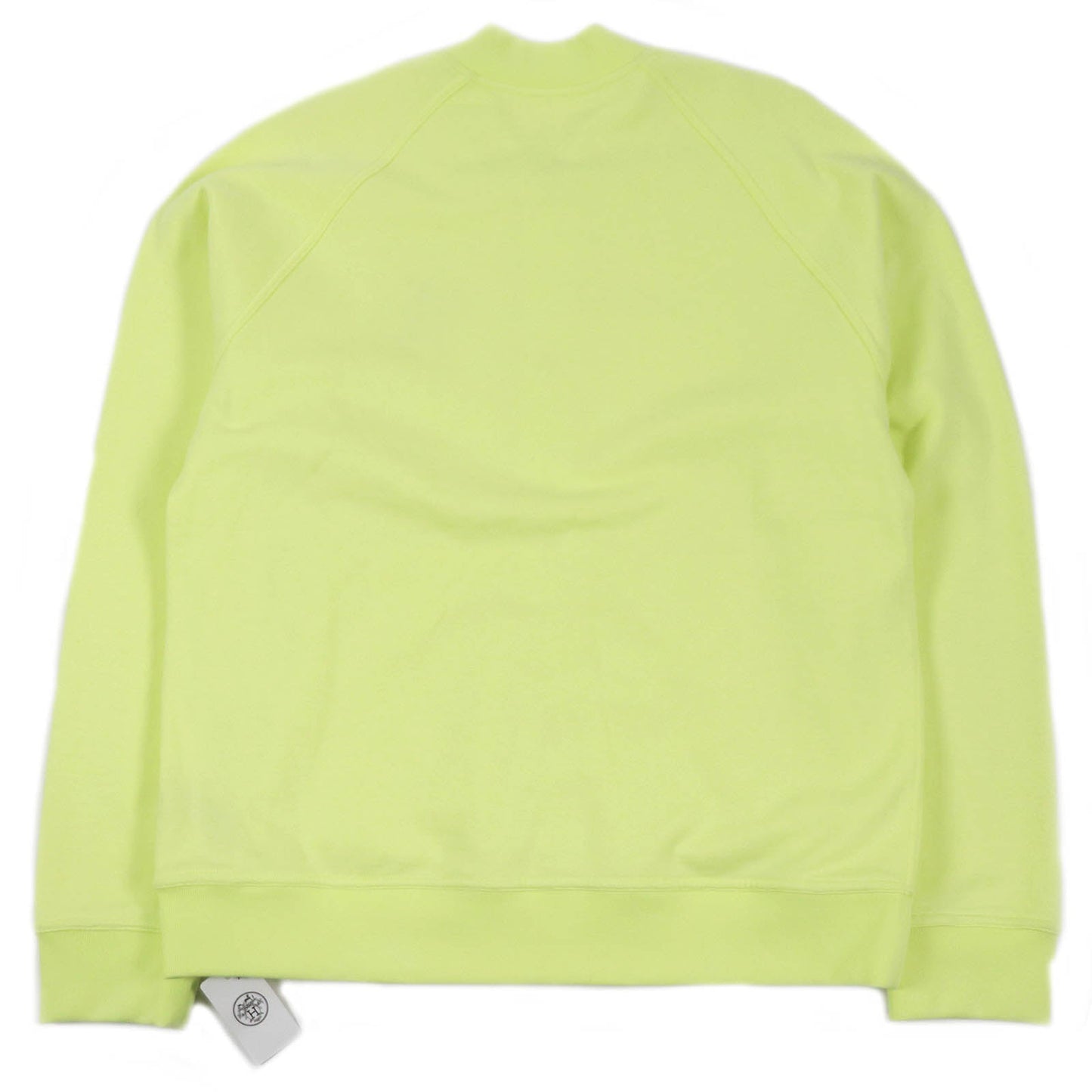 HERMES Blouson Main: 100% cotton, Part: 90% cotton, Part: 10% polyurethane, Leather part: sheepskin Light green Chevaux en Symetrie mens