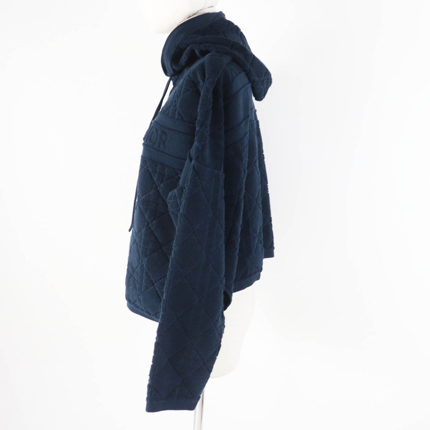 Christian Dior Hoodie 214587AM715 Main: 70% cotton, Main: 30% polyester Dark navy Canage Women XS