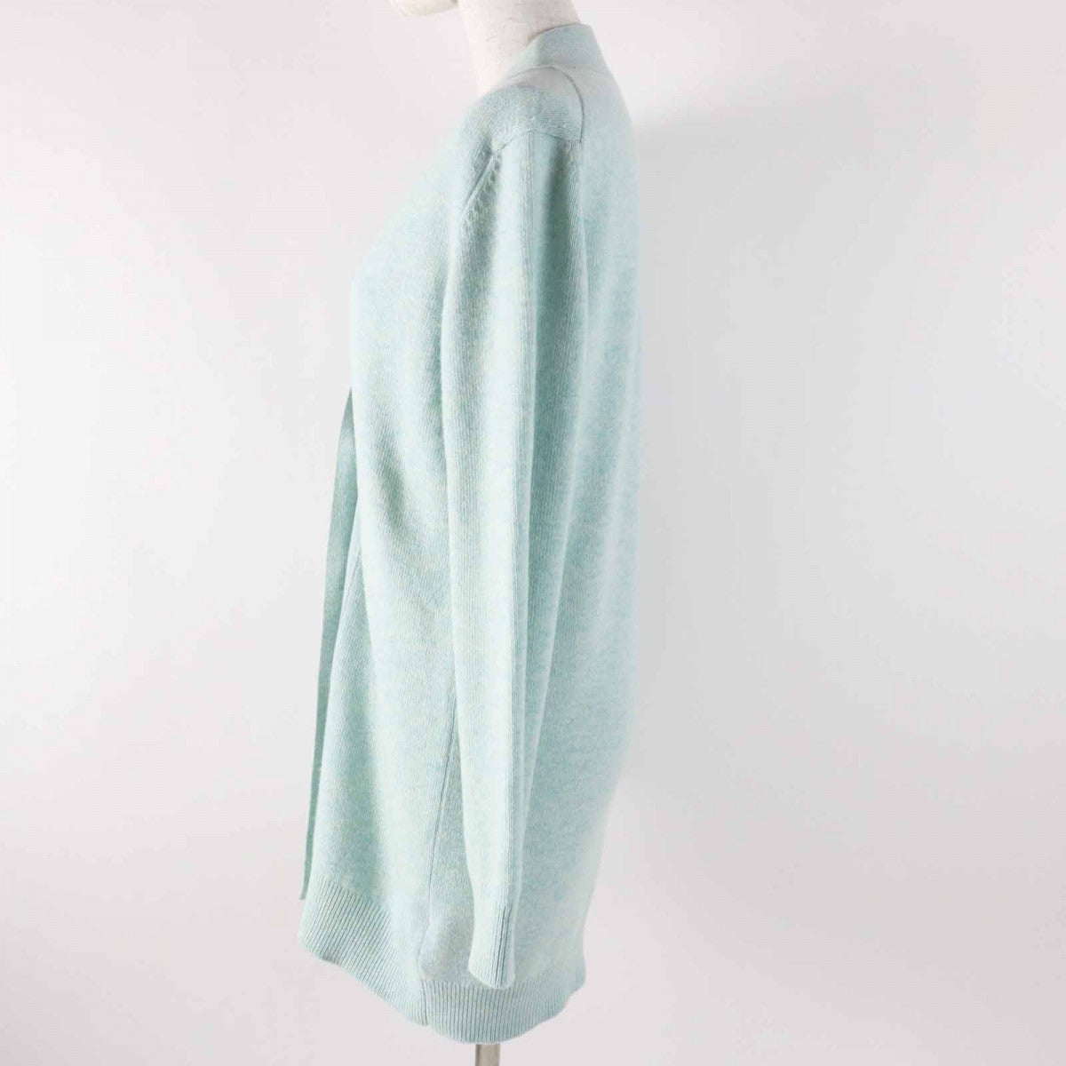 HERMES cardigan Main: 100% cashmere Light blue Women 36