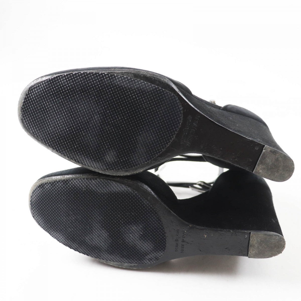 HERMES pumps Main: Suede leather black Kelly Metal/Wedge Sole Baby 90 Women No size listed