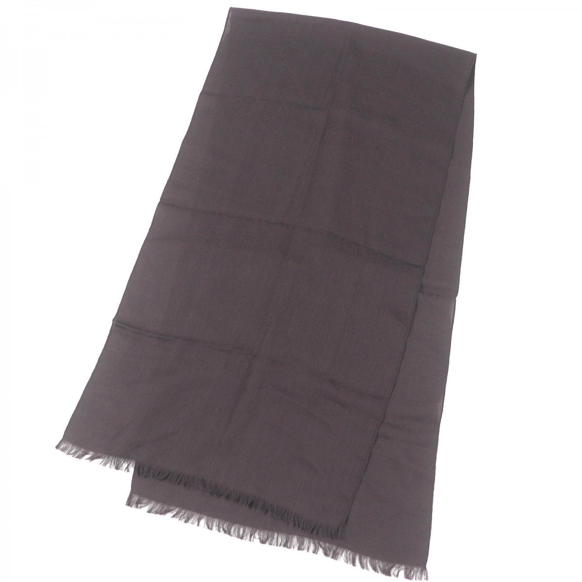 GUCCI Scarf 165904 Main: 70% wool, Main: 30% silk Brown mens