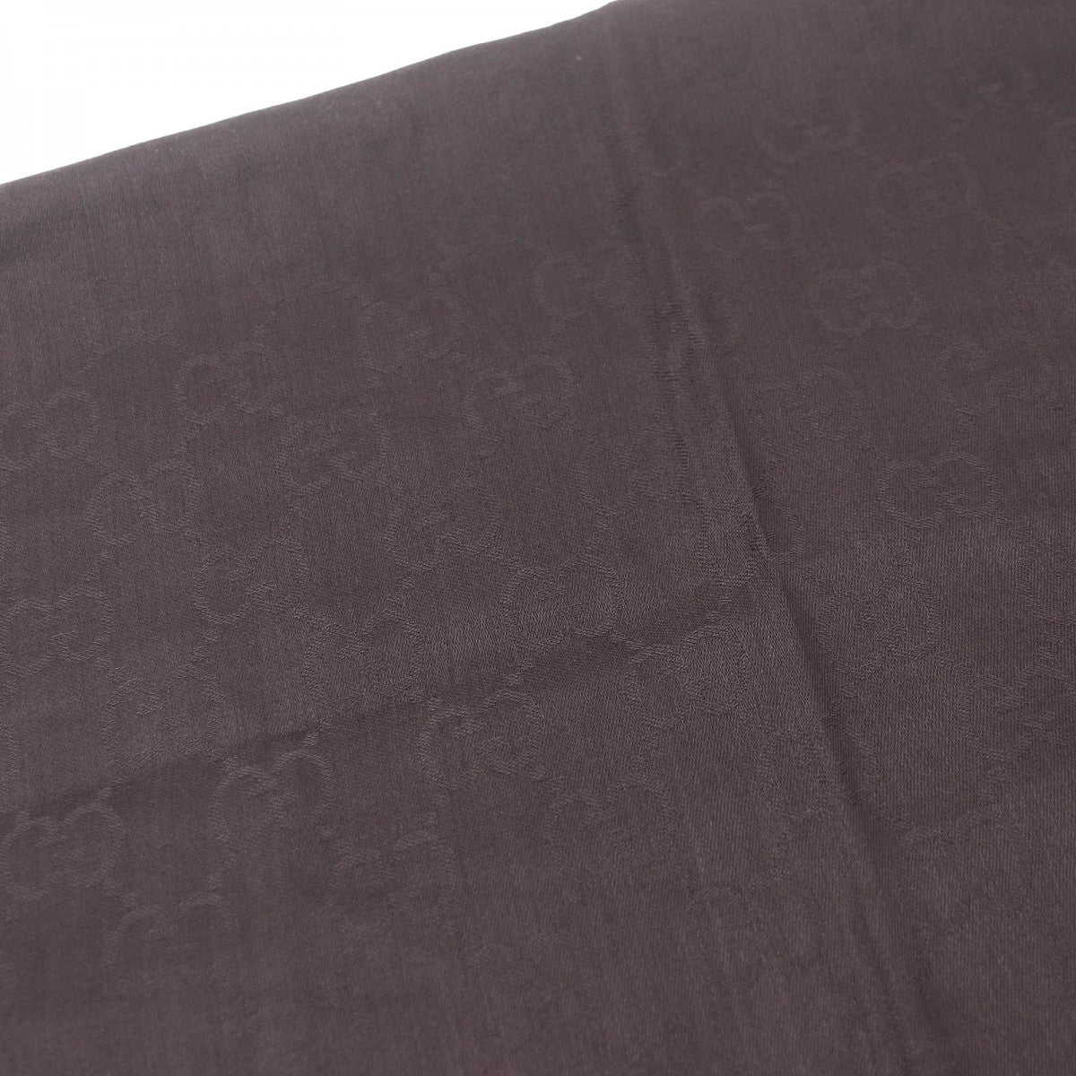 GUCCI Scarf 165904 Main: 70% wool, Main: 30% silk Brown mens