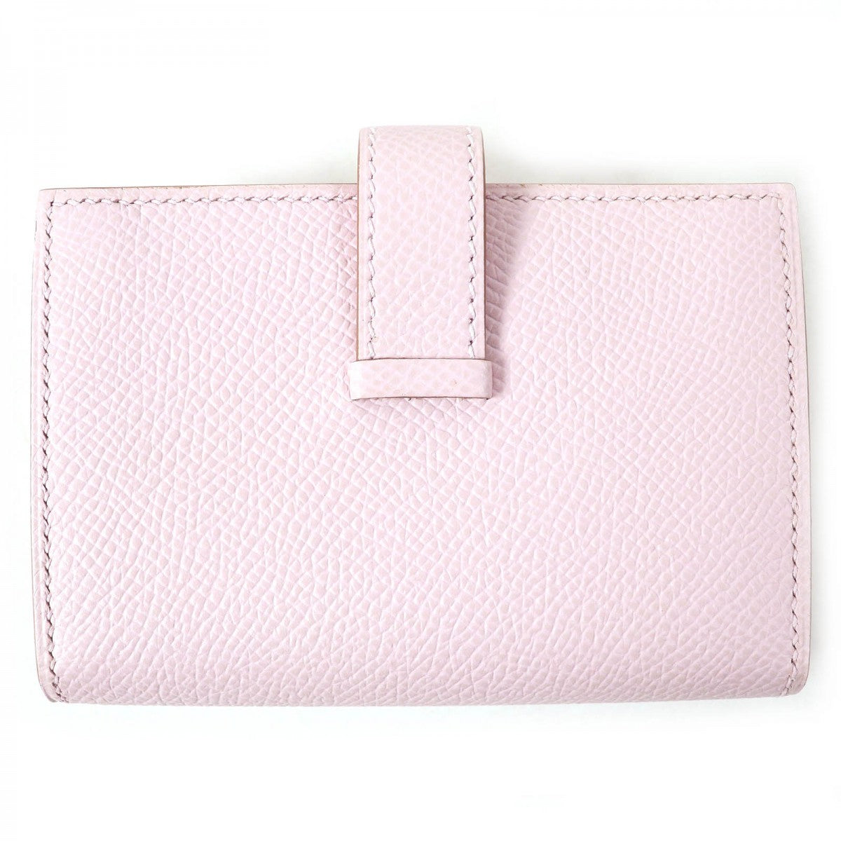 HERMES Bifold Wallet Main�FEpsom mauve pail Bearn Mini Women