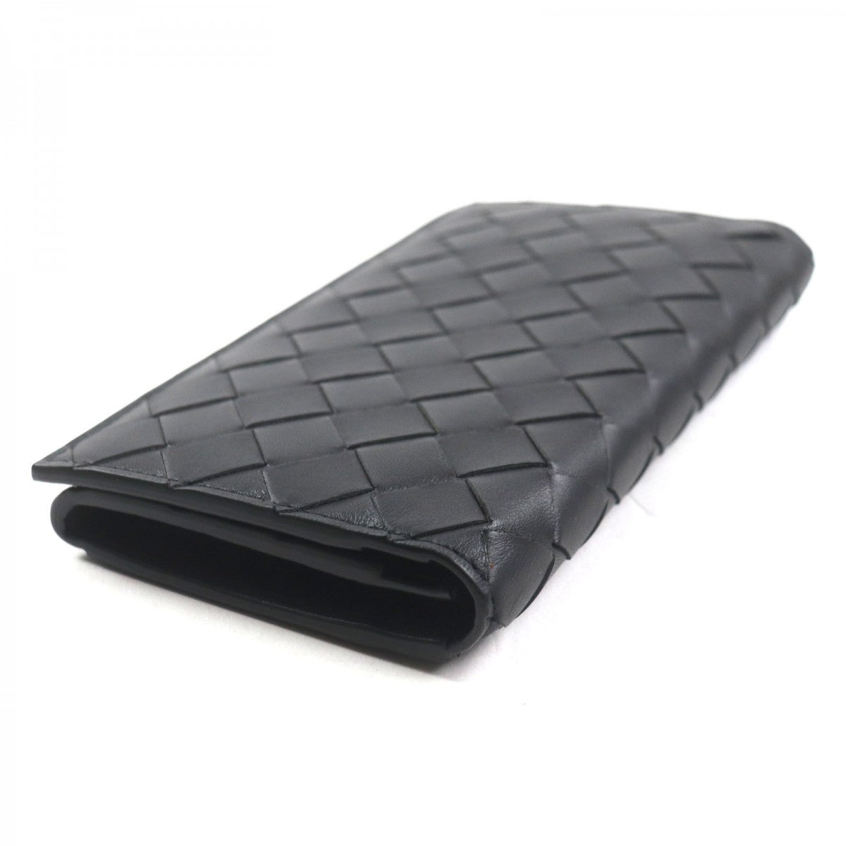 BOTTEGAVENETA Long Wallet Purse 676593-VCPQ4 Main: Leather black mens