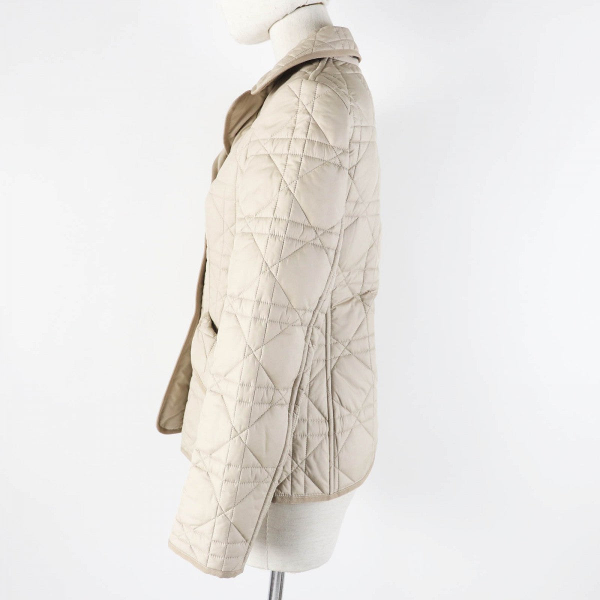 Christian Dior Jacket 157V38A2827 Main: 100% polyester, Filling: 100% polyester light beige Women 38