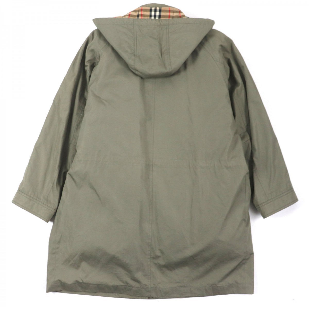 BURBERRY Mod coat Outer: 100% cotton, Lining: Cupra, Sleeve lining: Cupra, Filling: Polyester, Liner: 100% cotton khaki mens L