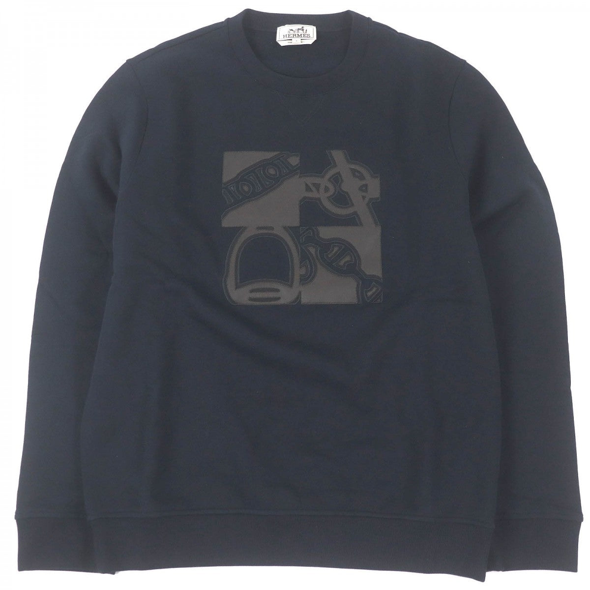 HERMES sweat H467810HA01SM Main: 100% cotton, part: 90% cotton, part: 10% polyurethane, part: 80% nylon, part: 20% polyurethane Marin Metally O'Calle mens