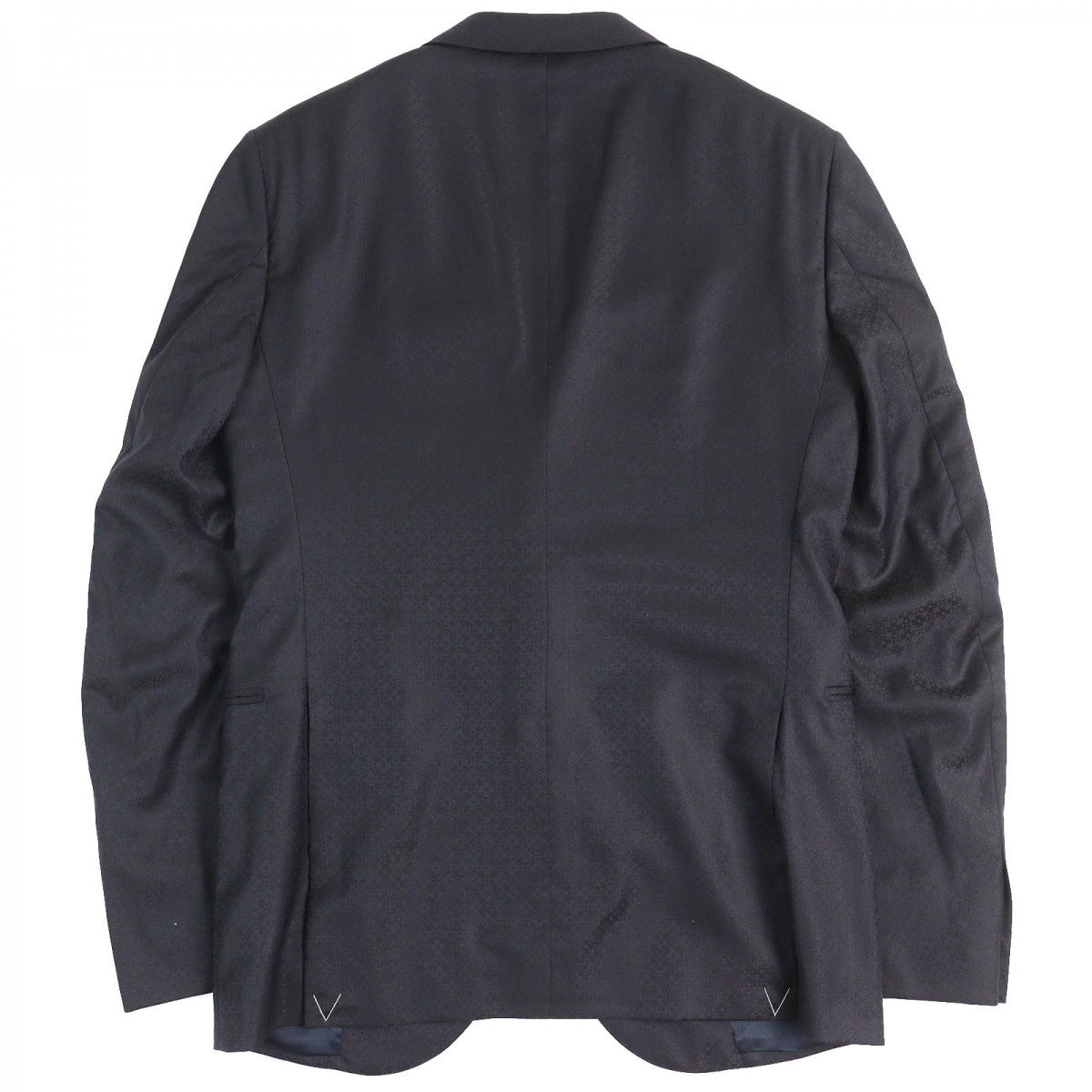 LOUIS VUITTON tailored jacket HOFJ8W Outer: 100% wool, Lining: 29% acetate, Lining: 26% rayon, Lining: 18% cupra, Lining: 14% polyester Dark navy mens 48