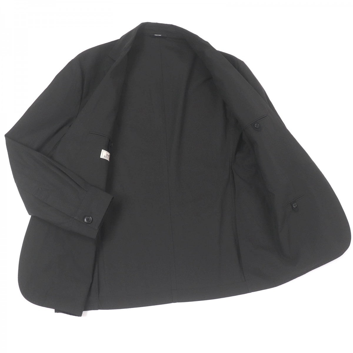 HERMES setup Main: 100% cotton charcoal mens 50