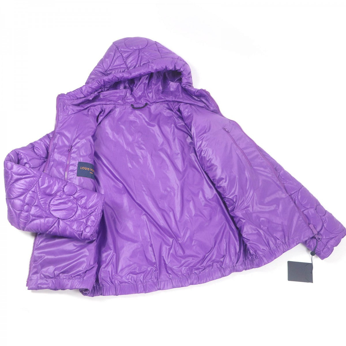 LOUIS VUITTON Blouson HMB47W Outer: 100% polyester, Lining: 100% cotton, Filling: 100% polyester purple mens 48