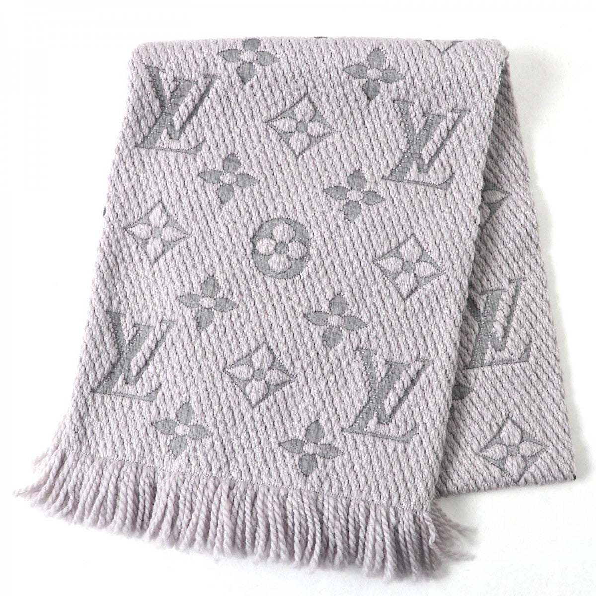 LOUIS VUITTON Scarf M74742 Main: 94% wool, Main: 6% silk Griperles Escalp Logo mania Women