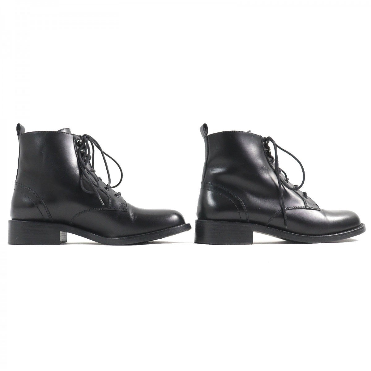 SAINT LAURENT PARIS short boots 354530 Main: Leather black Women 35.5