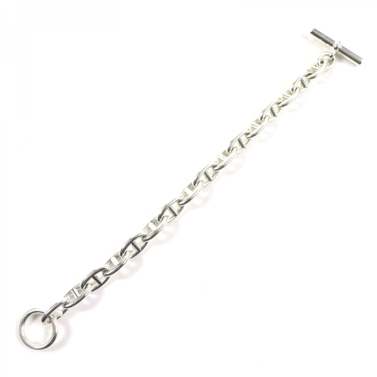 HERMES bracelet 24AG046253 Main�FAG925 Silver Chene DunkleGM mens