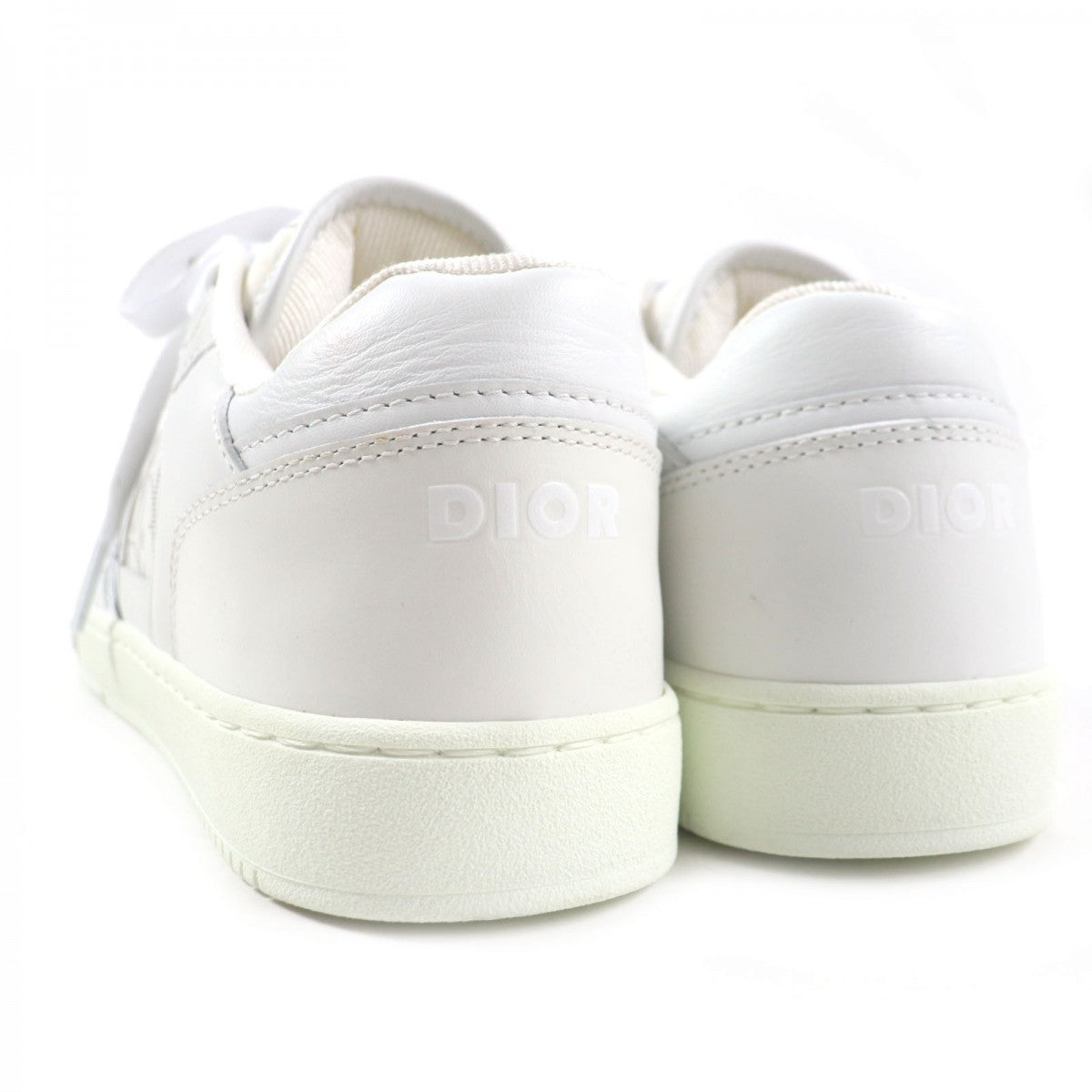 Dior HOMME Low cut sneakers B27 Main: Leather white Oblique mens 39