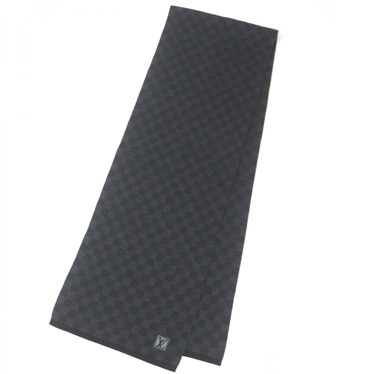 LOUIS VUITTON Scarf M70028 Main: 100% wool black mens