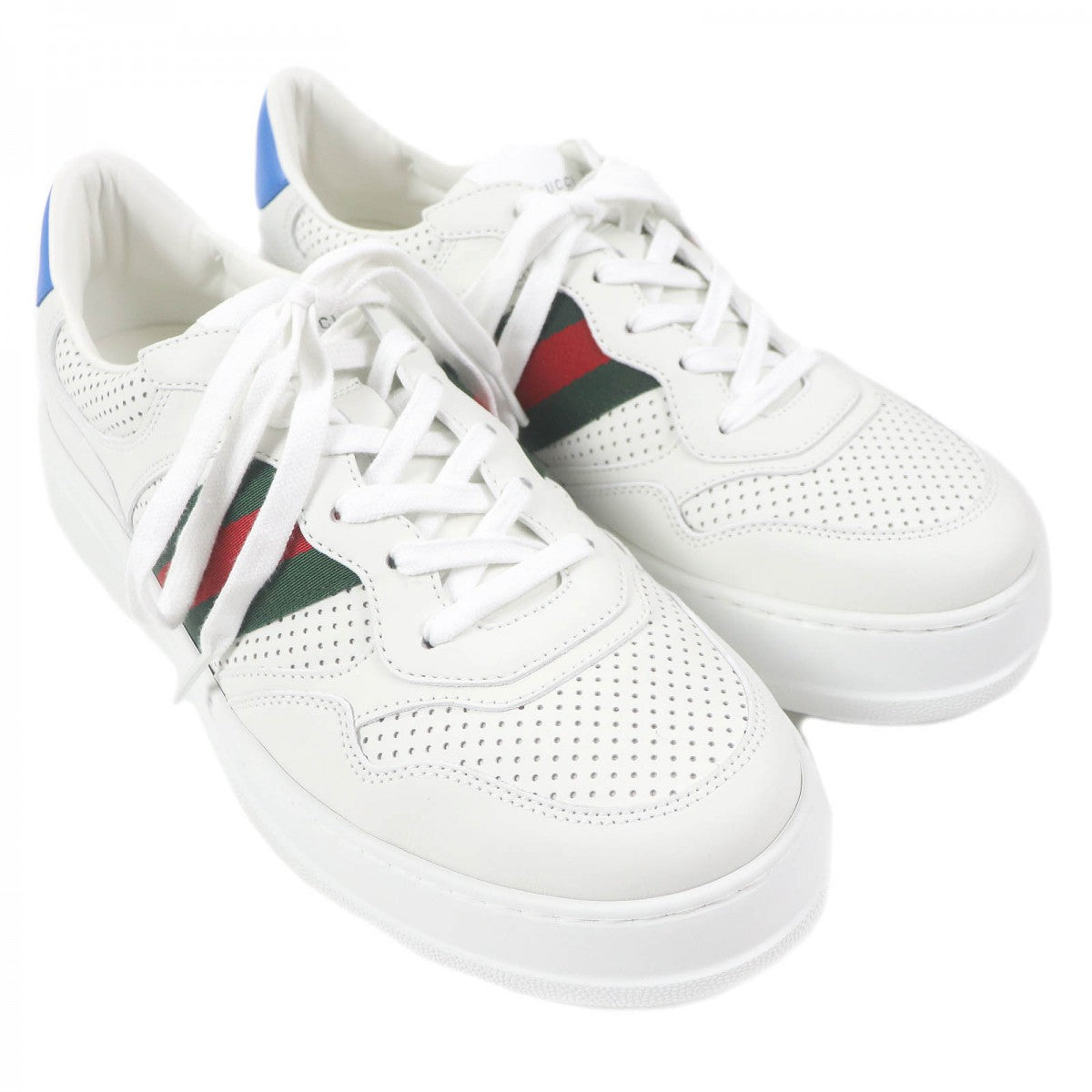 GUCCI Low cut sneakers 669698 Main: Leather white mens 10.5