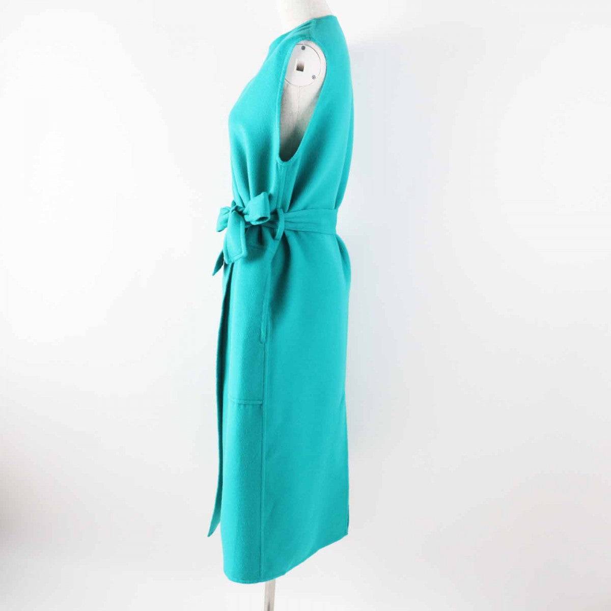 HERMES Vest 4E0177DC cashmere green 34
