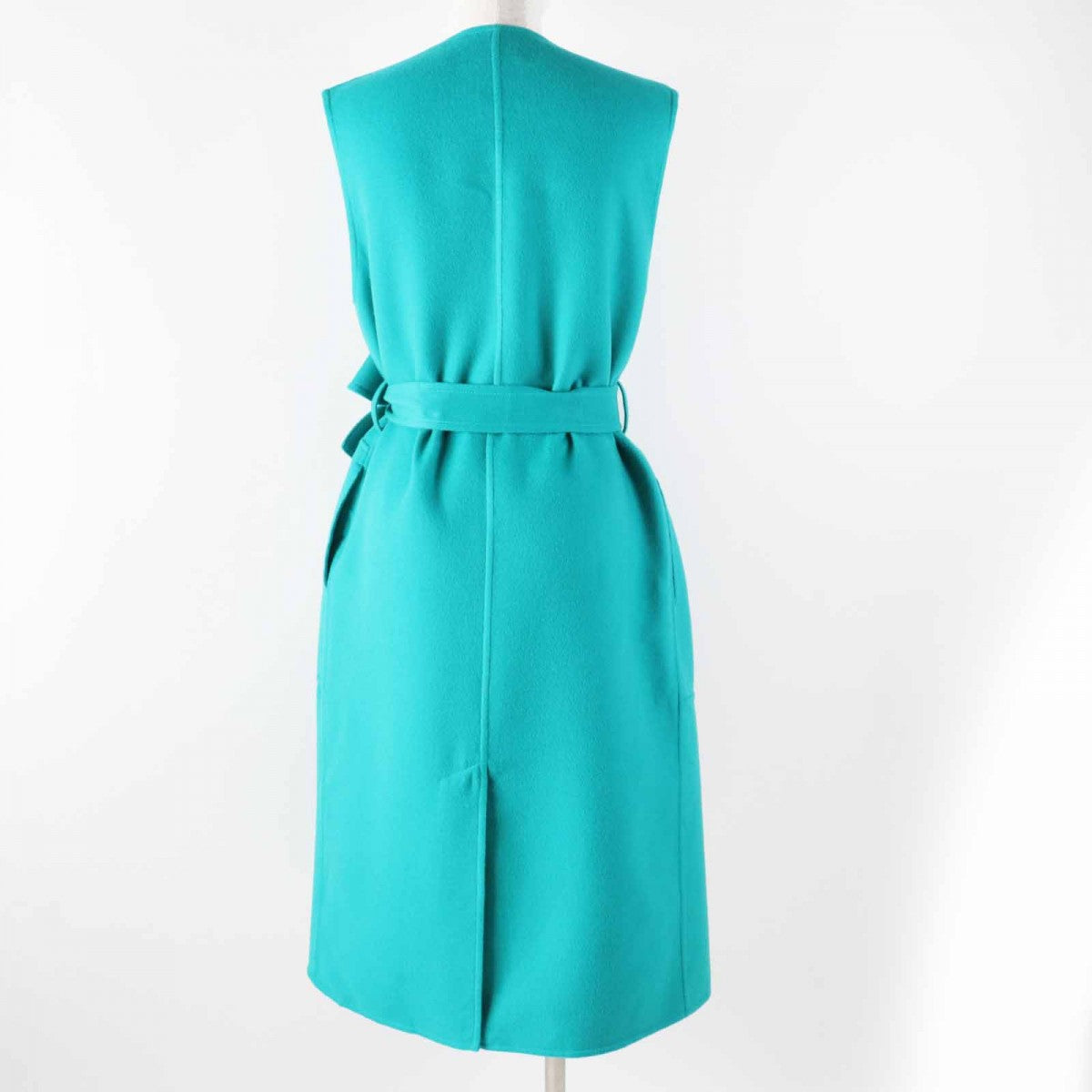 HERMES Vest 4E0177DC cashmere green 34