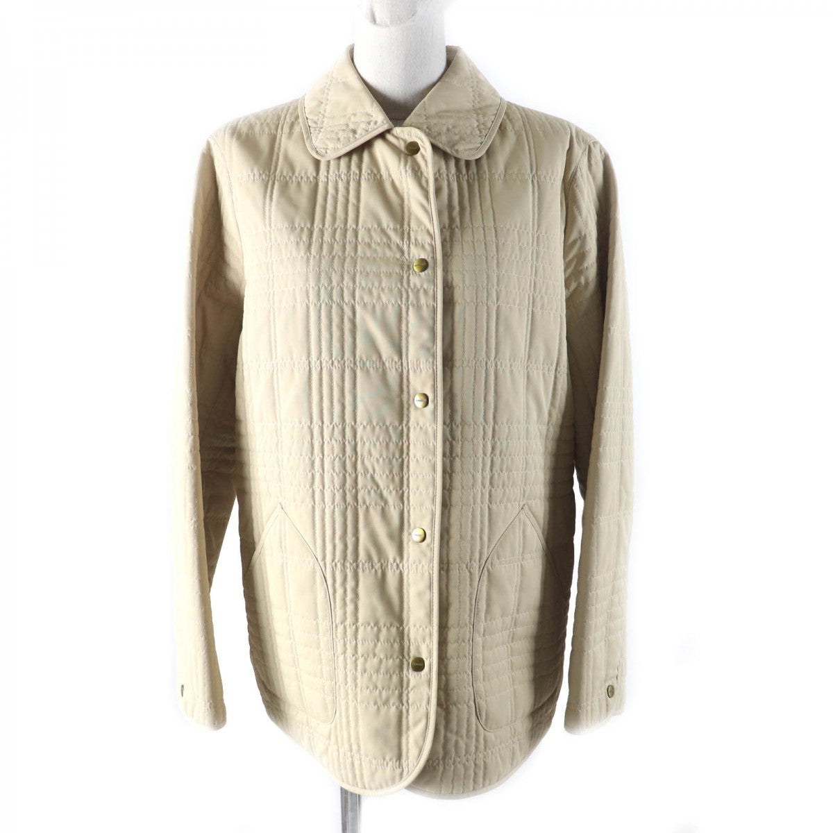 BURBERRY LONDON Jacket FD225-352 Outer: 100% polyester, Filling: 100% polyester, Lining: 100% polyester beige Women 11