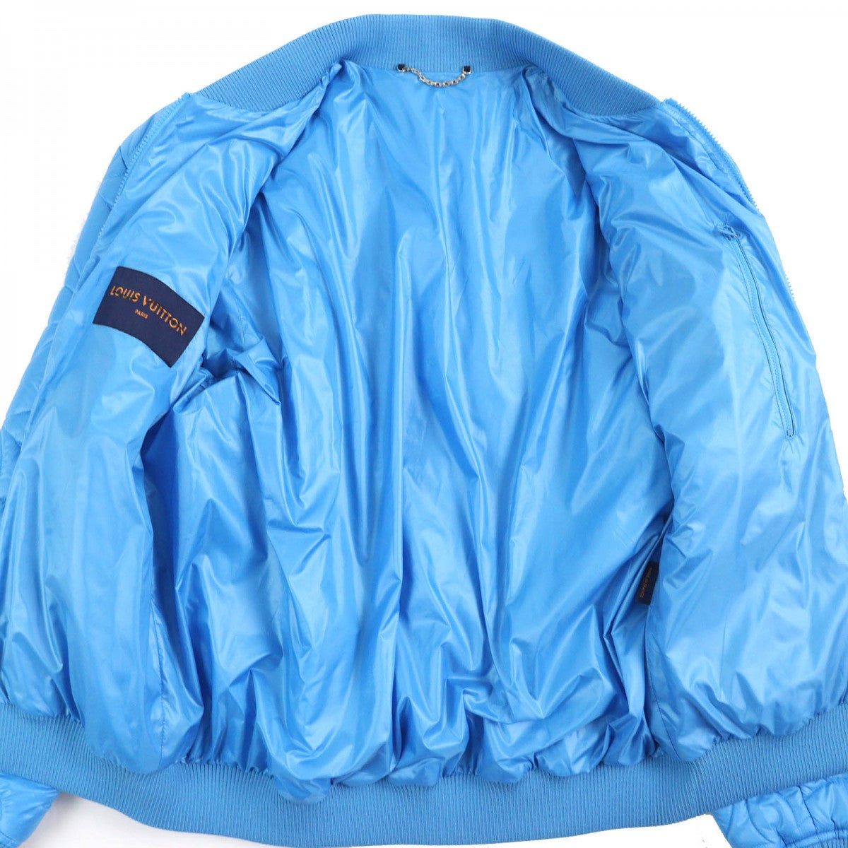 LOUIS VUITTON Blouson HLB51E Outer: 100% polyester, Lining: 100% cotton, Filling: 100% polyester blue mens 48