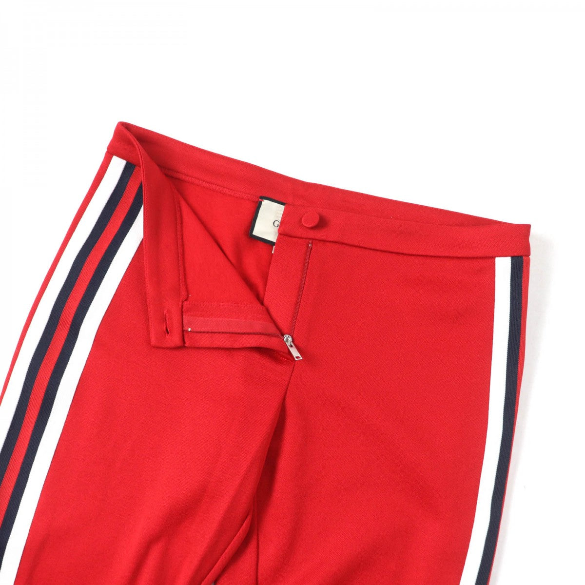 GUCCI Pants 467527 Outer: 55% polyester, Outer: 45% cotton, Lining: 100% polyester Red Women S