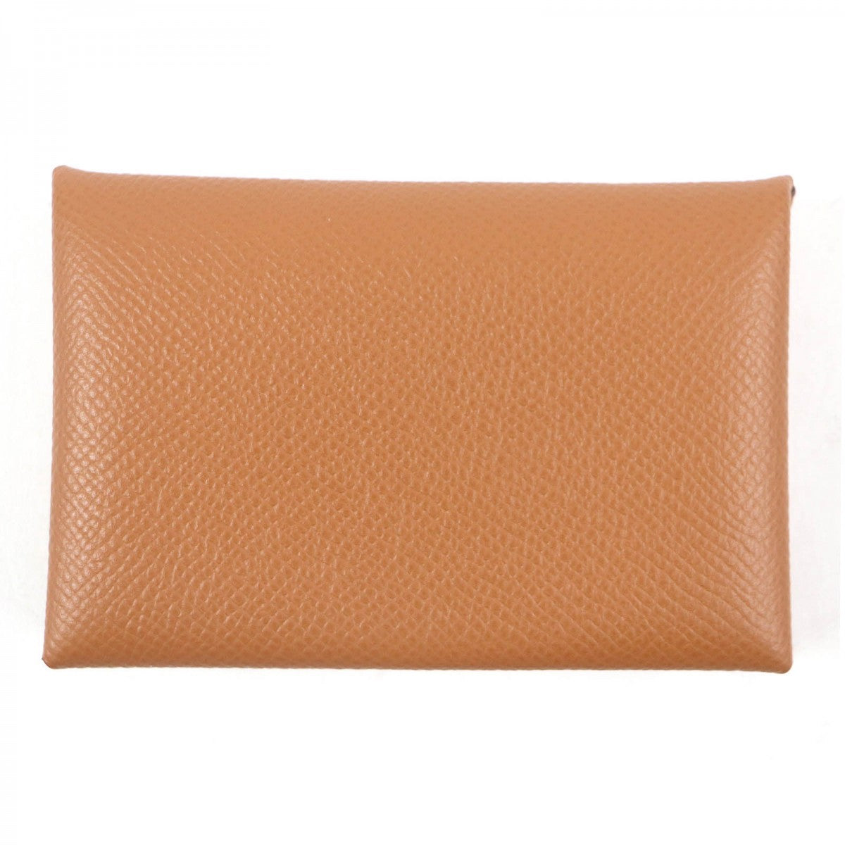 HERMES Coin case Main�FEpsom caramel Calvi mens(Unisex)