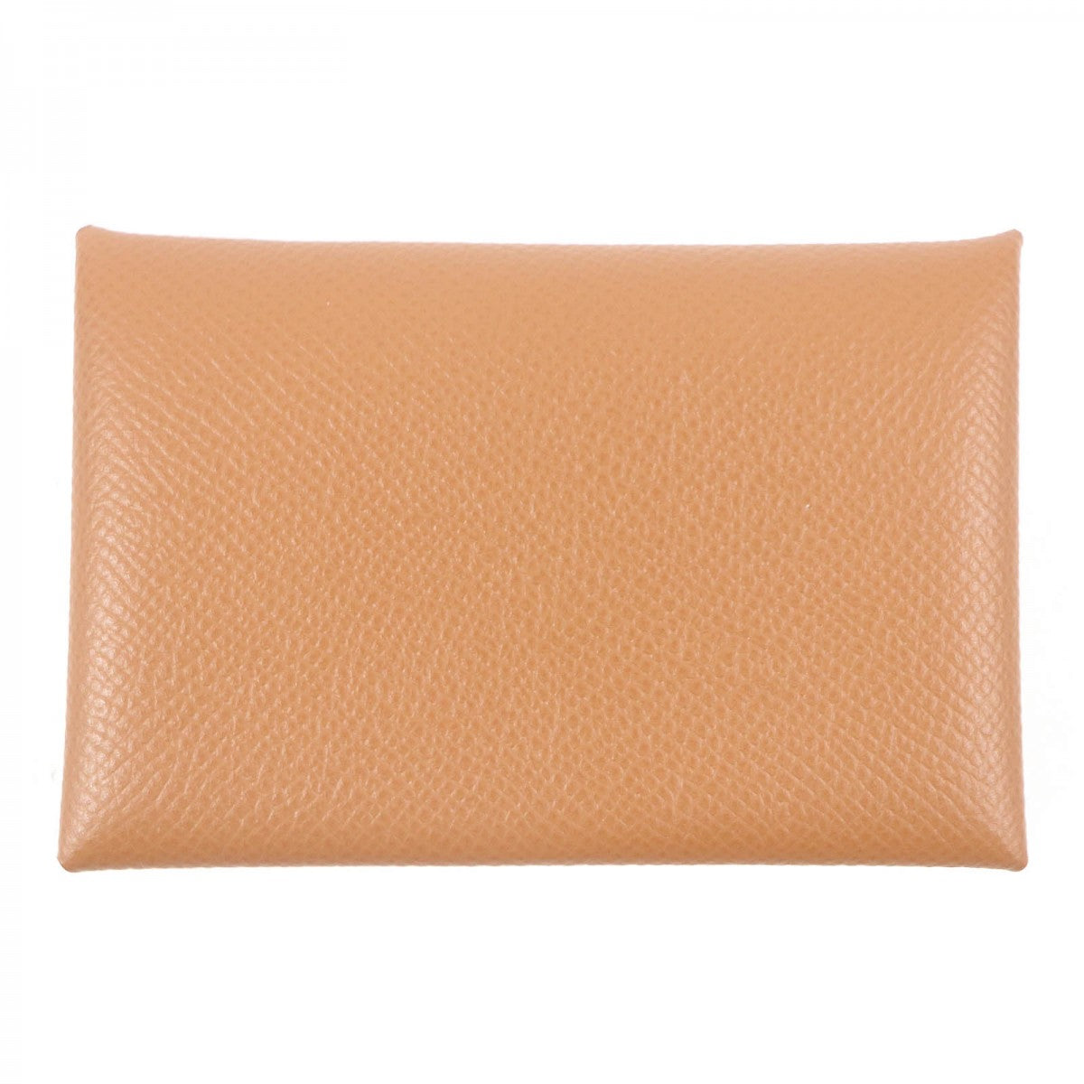 HERMES Coin case Main�FEpsom caramel Calvi mens(Unisex)