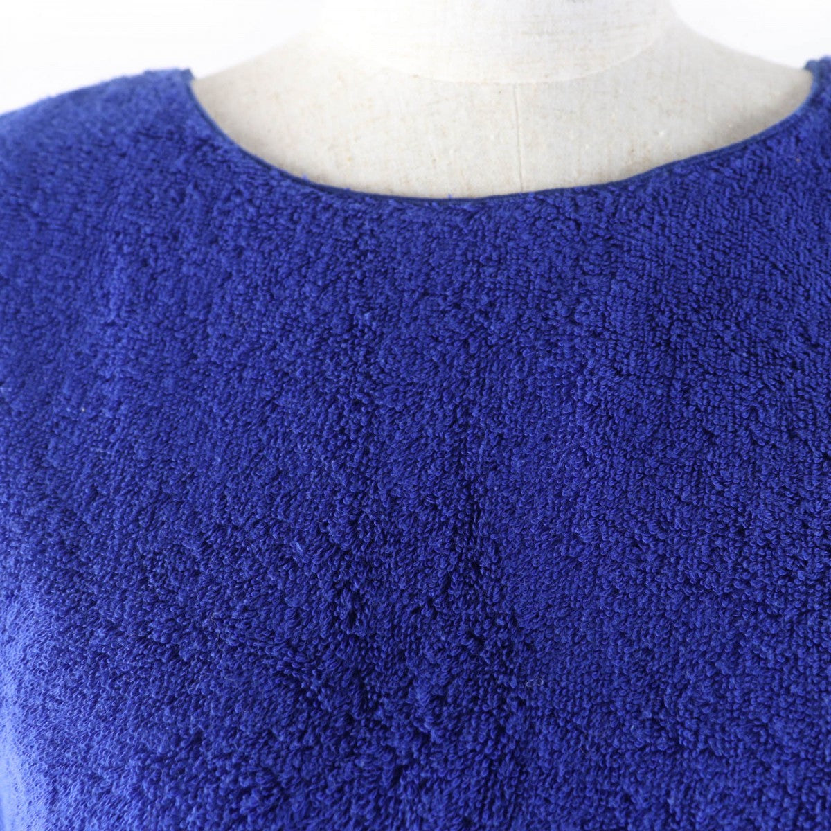CHANEL tops 19M P61782V42943 Main: 100% cotton, part: 75% cotton, part: 25% silk blue COCO BEACH Women 38