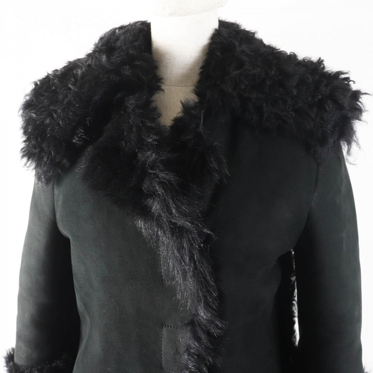 GUCCI coat 102283 Main: Sheep leather black Tom Ford Women 40