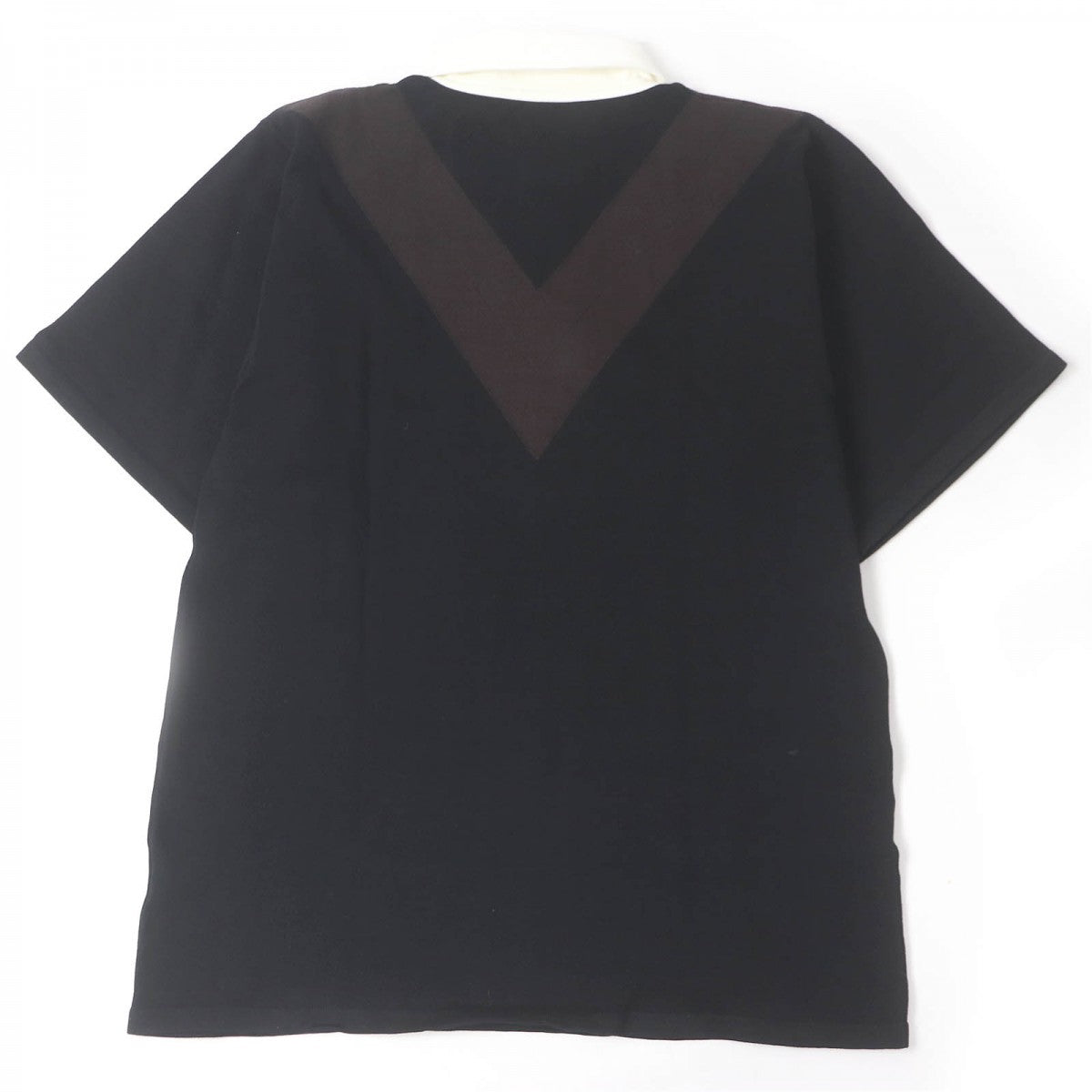 BOTTEGAVENETA Short sleeve polo shirt 648838 Main: 100% cotton black mens XL